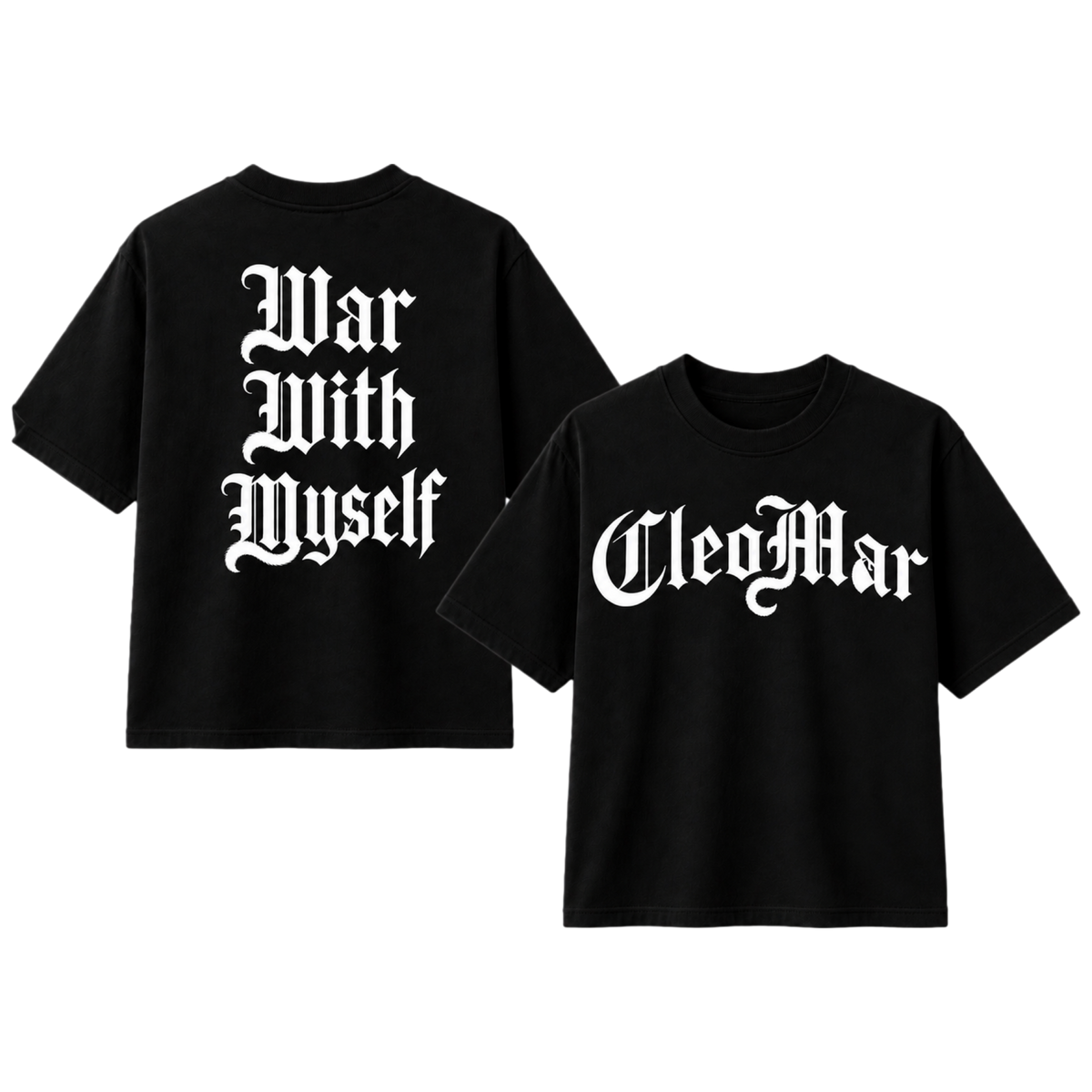 CHAPTERS: OLD SCRIPT TEE - BLACK